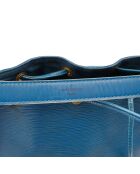 Sac en cuir Petit Noé bleu - Bon état - 25x26x20 cm