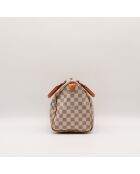 Speedy 30 Damier Azur beige Tasche - Sehr guter Zustand - 30 x 17 x 21 cm