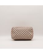 Speedy 30 Damier Azur beige Tasche - Sehr guter Zustand - 30 x 17 x 21 cm