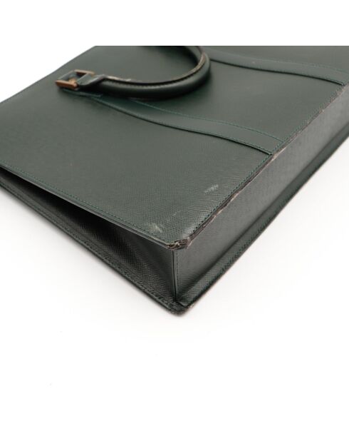Rosan Taiga dunkelgrüne Dokumentenmappe - Guter Zustand - 41 x 8 x 30 cm