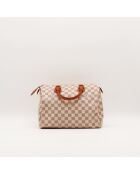 Speedy 30 Azur Damier beige Tasche - Guter Zustand - 30 x 21 x 17 cm