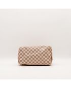 Speedy 30 Azur Damier beige Tasche - Guter Zustand - 30 x 21 x 17 cm