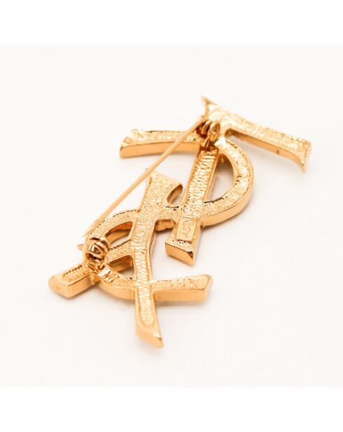 Gouden broche - In zeer goede staat - 5,2cmx3,2cmx5,00mm