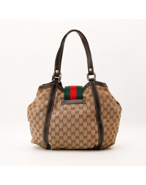 Borsa web marrone chiaro - Ottime condizioni - 34x30x18 cm
