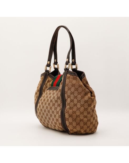 Borsa web marrone chiaro - Ottime condizioni - 34x30x18 cm