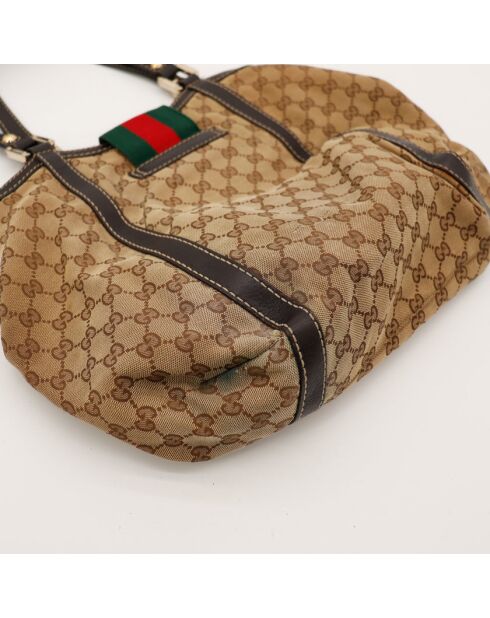 Borsa web marrone chiaro - Ottime condizioni - 34x30x18 cm