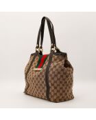 Borsa da donna nuova in pelle marrone chiaro - Ottime condizioni - 34x30x18 cm