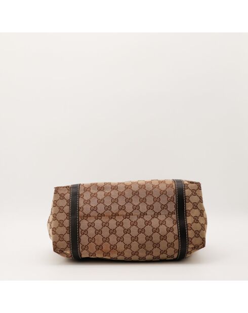 Borsa da donna nuova in pelle marrone chiaro - Ottime condizioni - 34x30x18 cm