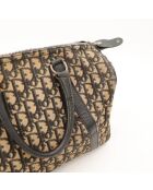 Boston Trotter leren tas lichtbeige/bruin - Zeer goede conditie - 30x17x16 cm