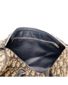 Boston Trotter leren tas lichtbeige/bruin - Zeer goede conditie - 30x17x16 cm