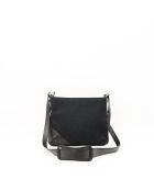 Sac en cuir Hasler noir - Très bon état - 27x21x2 cm