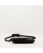 Sac en cuir Hasler noir - Très bon état - 27x21x2 cm
