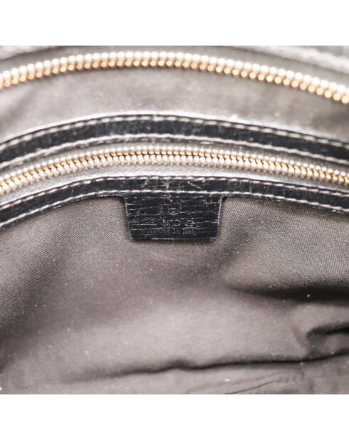 Sac en cuir Hasler noir - Très bon état - 27x21x2 cm