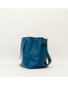 Noé blaue Ledertasche - Sehr guter Zustand - 25x26x20 cm