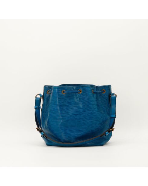 Noé blaue Ledertasche - Sehr guter Zustand - 25x26x20 cm