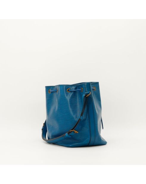 Noé blaue Ledertasche - Sehr guter Zustand - 25x26x20 cm