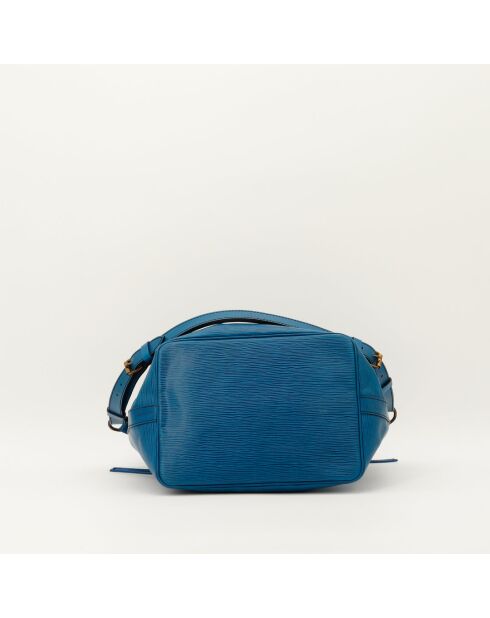 Noé blaue Ledertasche - Sehr guter Zustand - 25x26x20 cm