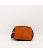 Petit Noé dunkelbraune Ledertasche - Guter Zustand - 25x26x20 cm