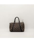 Boston Trotter Ledertasche dunkelbeige/braun - Sehr guter Zustand - 30x17x16 cm