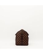 Speedy 30 Damier Schultertasche aus dunkelbraunem Ebenholz Damier aus Leder - Guter Zustand - 30x21x17 cm