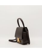 Schultertasche Triomphe 2Way aus Leder in tiefbraunem Leder - Sehr guter Zustand - 22x22x6 cm