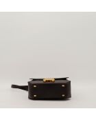 Schultertasche Triomphe 2Way aus Leder in tiefbraunem Leder - Sehr guter Zustand - 22x22x6 cm