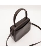 Schultertasche Triomphe 2Way aus Leder in tiefbraunem Leder - Sehr guter Zustand - 22x22x6 cm