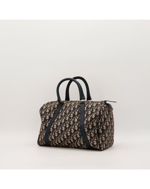 Boston Trotter beige/braune Ledertasche - Sehr guter Zustand - 30x18x16 cm