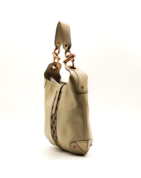 Nuova borsa Jackie in pelle taupe - Buone condizioni