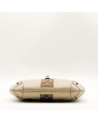 Nuova borsa Jackie in pelle taupe - Buone condizioni