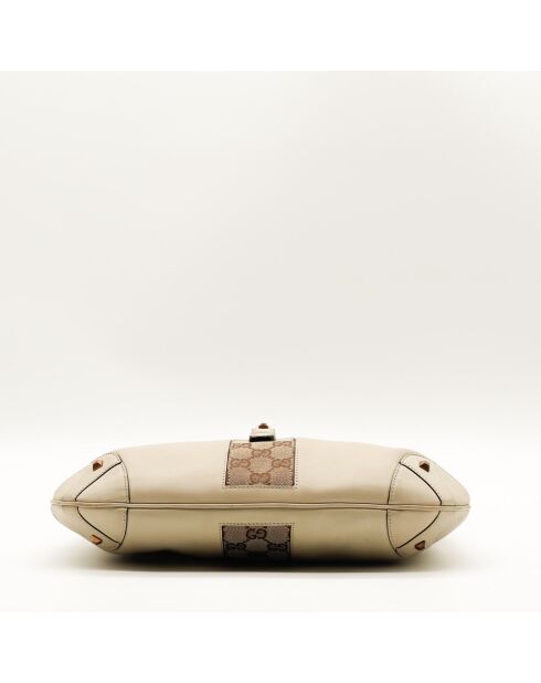 Nuova borsa Jackie in pelle taupe - Buone condizioni