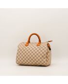 Speedy 30 Damier beige Ledertasche - Sehr guter Zustand - 30x21x17 cm