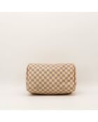 Speedy 30 Damier beige Ledertasche - Sehr guter Zustand - 30x21x17 cm