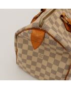 Speedy 30 Damier beige Ledertasche - Sehr guter Zustand - 30x21x17 cm