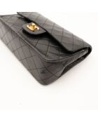 Timeless 23 zwarte leren schoudertas - Zeer goede staat - 14 cm × 23 cm × 6,5 cm