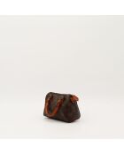 Dunkelbraune Speedy Nano Ledertasche - Guter Zustand - 16x10x7,5 cm