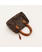 Dunkelbraune Speedy Nano Ledertasche - Guter Zustand - 16x10x7,5 cm