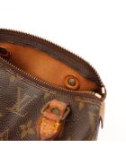 Dunkelbraune Speedy Nano Ledertasche - Guter Zustand - 16x10x7,5 cm
