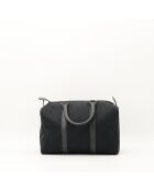 Sac en cuir Boston noir  - Très bon état - 30x14x19 cm