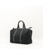Sac en cuir Boston noir  - Très bon état - 30x14x19 cm
