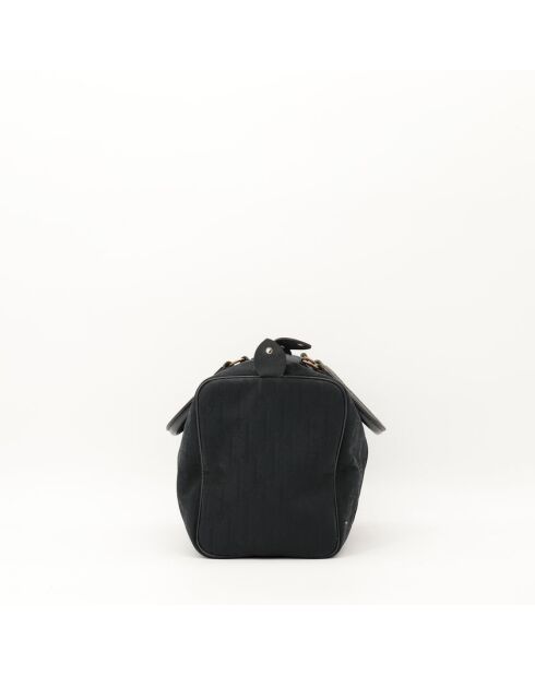 Sac en cuir Boston noir  - Très bon état - 30x14x19 cm