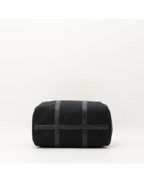 Sac en cuir Boston noir  - Très bon état - 30x14x19 cm