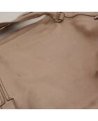 Bittersüße beige Ledertasche - Guter Zustand - 44x32x15 cm