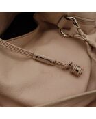 Bittersüße beige Ledertasche - Guter Zustand - 44x32x15 cm