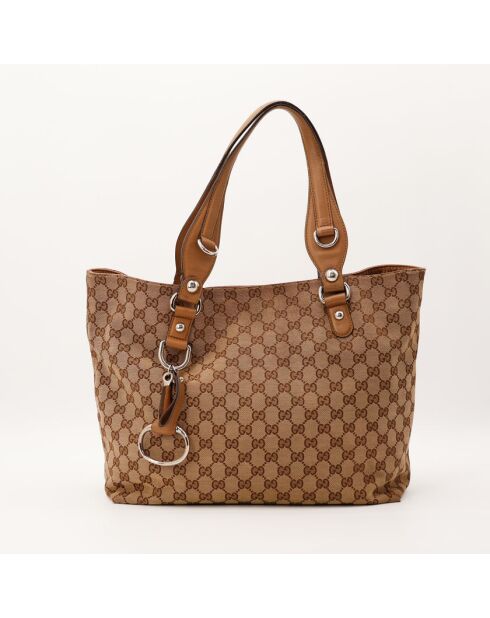 Borsa Horsebit marrone - Ottime condizioni - 34x29x20 cm