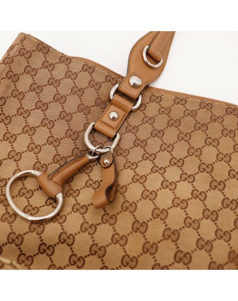 Borsa Horsebit marrone - Ottime condizioni - 34x29x20 cm