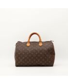 Speedy 35 dunkelbraune Ledertasche - Sehr guter Zustand - 35x18x23 cm
