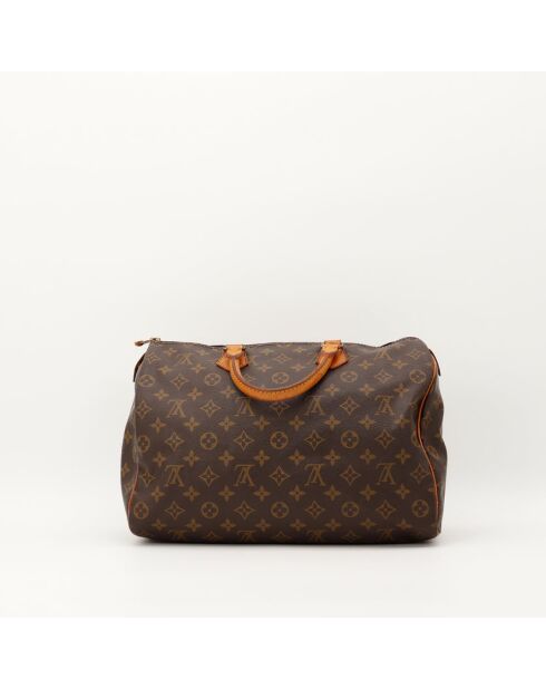 Speedy 35 dunkelbraune Ledertasche - Sehr guter Zustand - 35x18x23 cm
