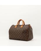 Speedy 35 dunkelbraune Ledertasche - Sehr guter Zustand - 35x18x23 cm