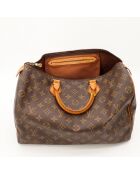 Speedy 35 dunkelbraune Ledertasche - Sehr guter Zustand - 35x18x23 cm